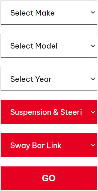 Sway Bar Link Product Page Filter Bar