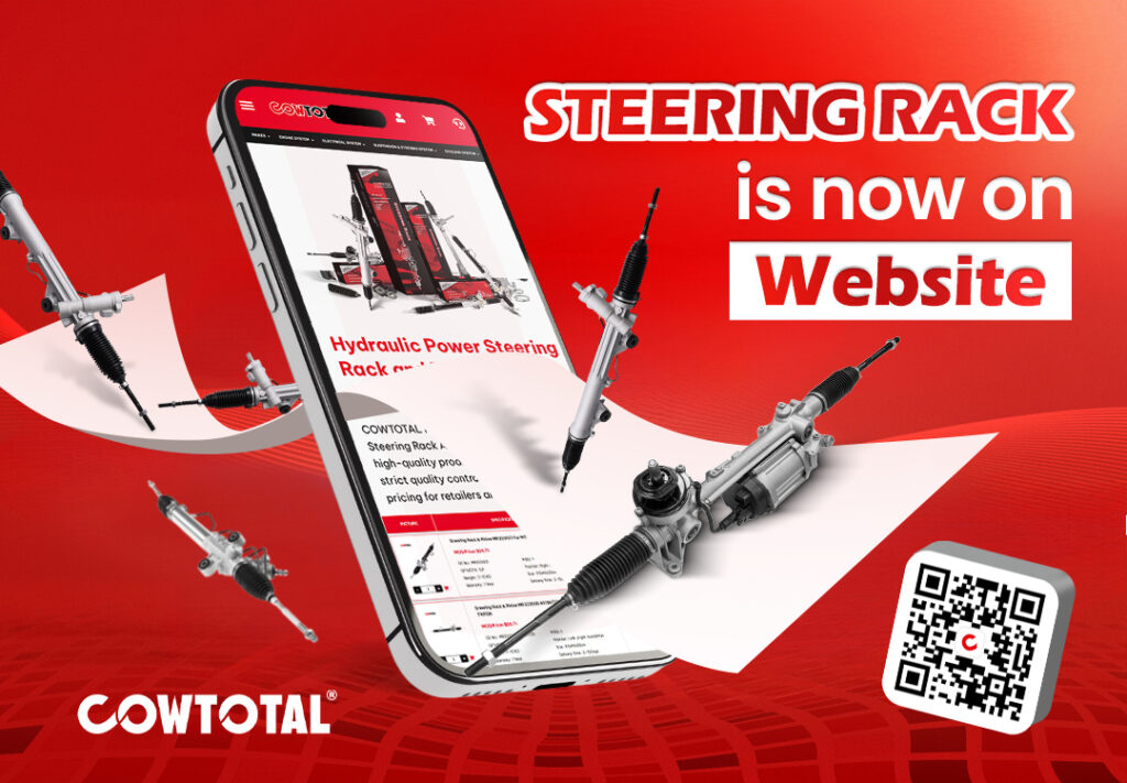 Catalogue de crémaillère de direction mis à jour en ligne