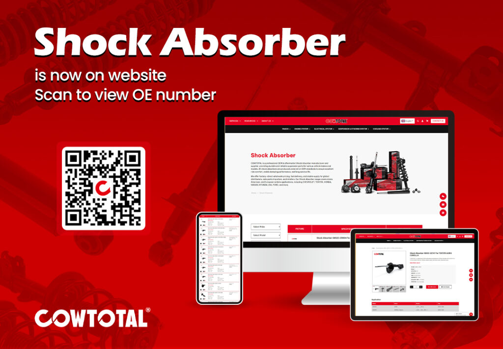 Shock Absorber Catalog Updated online