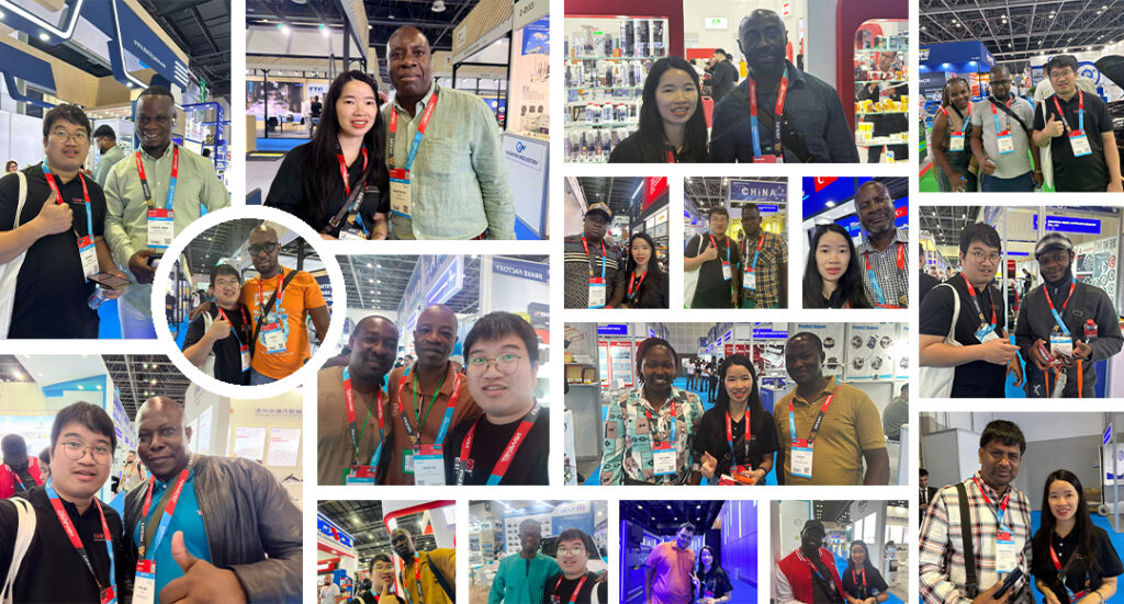 COWTOTAL team poses for a group photo with business partners from various countries 2.